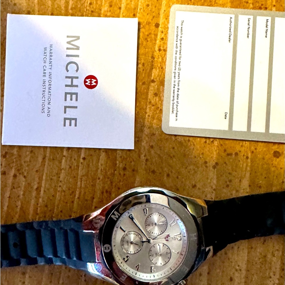 Worn once Michele watch